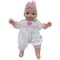 Goldberger Baby's First® Bundle of Joy™ 13" Baby Doll with White & Pink Jumper